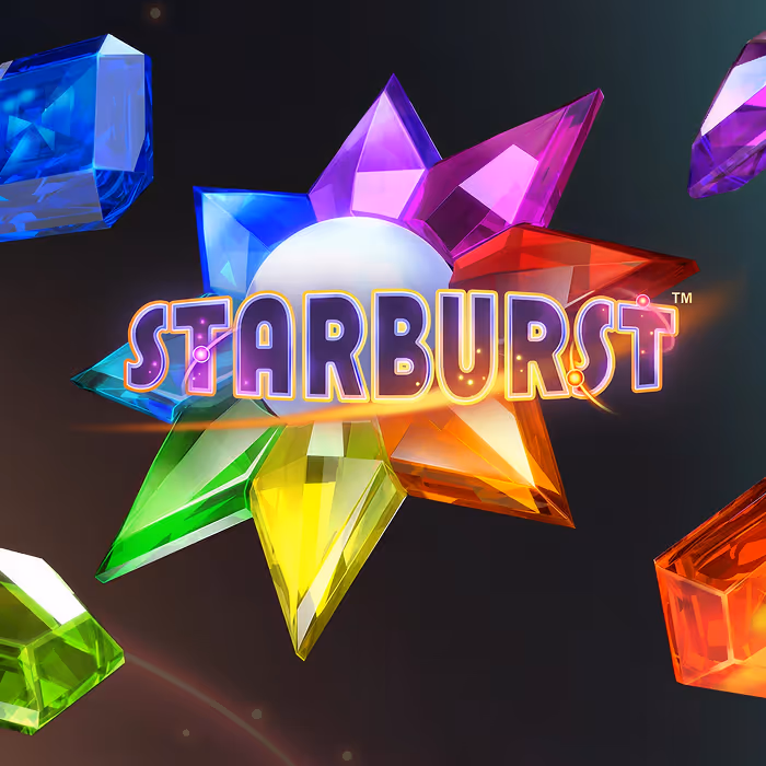Starburst slot game with expanding wilds and cosmic theme