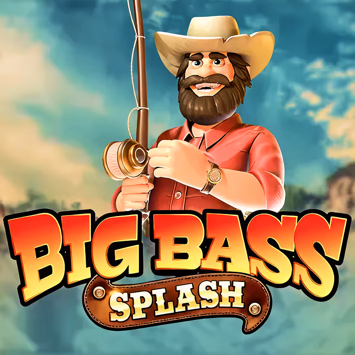 Big Bass Splash fishing adventure slot with bonus games and multipliers
